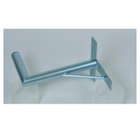 Držák antény na zeď, tvar T se vzpěrou, galvanický zinek, délka 35cm