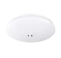 Solight LED stropní světlo PLAIN s PIR sensorem, 18W, 1260lm, 3000K, kulaté, 33cm