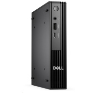 DELL PC Pro Micro QCM1250//TPM/i3-14100T/8GB/512GB SSD/65W/WLAN/Kb/Mouse/W11 Pro/3Y PS NBD