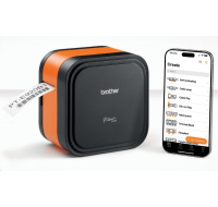 BROTHER tiskárna štítků PT-E920BTZ - až 36mm, pásky, mobilní, Tiskárna Štítků pro průmysl a elekto