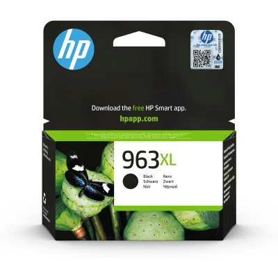 HP 963XL High Yield Black Original Ink Cartridge (2,000 pages)