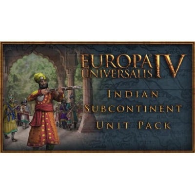 Europa Universalis IV: Indian Subcontinent Unit Pack (PC) klíč Steam