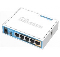 MikroTik hAP ac lite, 650MHz CPU, 64MB RAM, 5x LAN, 2.4 + 5GHz Wi-Fi 802.11b/g/n/ac, vč. L4