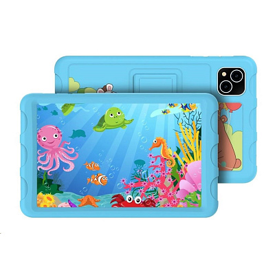 BAZAR - iGET SMART W8 Kids Blue - Po opravě (Komplet)