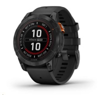 Garmin fenix® 7 Pro – Solar Edition, Gray / Black Band