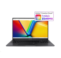 ASUS NTB Vivobook 15 OLED (M1505YA-OLED245W), R7-7730U, 15.6" 1920 x 1080, 16GB, 1TB SSD, Radeon, W11 Home, Black