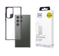 3mk ochranný kryt Satin Armor Case+ Purple pro Samsung Galaxy S24 Ultra