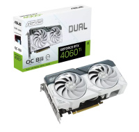 ASUS VGA NVIDIA GeForce RTX 4060 Ti DUAL WHITE OC 8G, 8G GDDR6, 3xDP, 1xHDMI