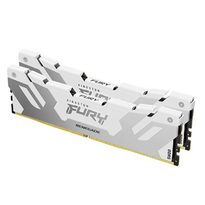 KINGSTON DIMM DDR5 32GB (Kit of 2) 6000MT/s CL32 FURY Renegade Bílá XMP