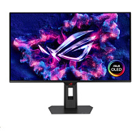 ASUS LCD 27" XG27ACDMS ROG Strix OLED, 2560x1440, 250nits, 280Hz, 0,03ms, HDR, Vesa, DP, HDMI, USB, Audio, Black