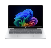 NTB HP OmniBook 5 NG AI PC 14-he0002nc, 14" OLED 2K Touch, Snapdragon X Plus, 32GB, 1TB SSD, Win11, Silver, +3M GamePass