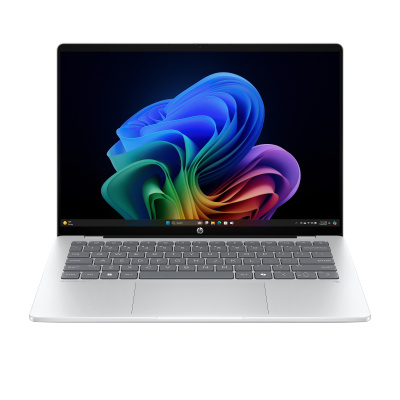 NTB HP OmniBook 5 NG AI PC 14-he0002nc, 14" OLED 2K Touch, Snapdragon X Plus, 32GB, 1TB SSD, Win11, Silver, +3M GamePass