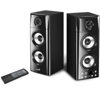 GENIUS reproduktory SP-HF2800 BT/ 2.0/ 60W/ Dřevěné/ Bluetooth/ USB/ dálkové ovládání