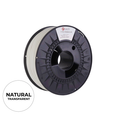 BAZAR - C-TECH Filament  PREMIUM LINE TPU 90A flexibilní natural 1,75mm - Poškozený obal (Komplet)