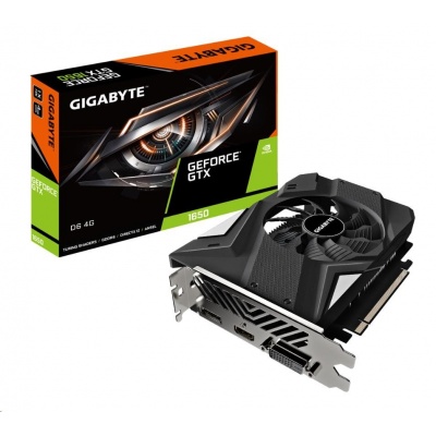 GIGABYTE VGA NVIDIA GeForce GTX 1650 D6 LHR 4G, 4G GDDR6, 1xDP, 1xHDMI, 1xDVI