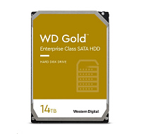 BAZAR VADNE - WD GOLD WD142KRYZ 14TB, SATA III 3.5", 512MB 7200RPM, 262MB/s, CMR, Enterprise