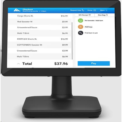 Elo E-Series 2, 39.6 cm (15,6''), Projected Capacitive, SSD, 10 IoT Enterprise, black