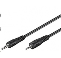 PREMIUMCORD Kabel audio Jack 3.5mm - Jack 2.5mm 2m (M/M, stereo)