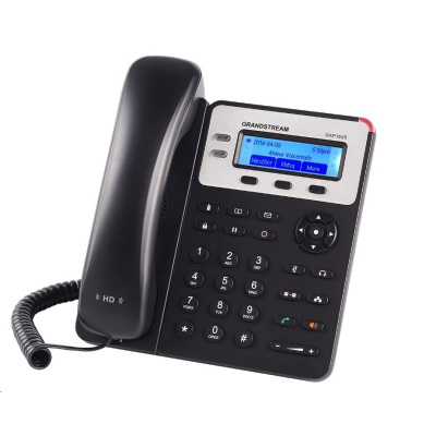 BAZAR - Grandstream GXP1625 [VoIP telefon - 2x SIP účet, HD audio, switch 2xLAN 10/100Mbps, PoE] - POŠKOZENÝ OBAL