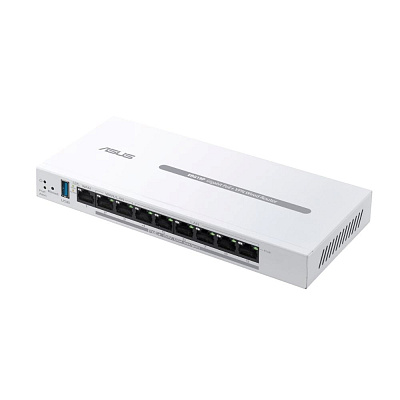 ASUS ExpertWifi EBG19P VPN Router, 8x PoE+ port, Až 3 WAN, 1x USB3.2