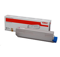 BAZAR - OKI Magenta toner do C822 (7 300 stránek) - Poškozený obal (Komplet)