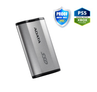 ADATA External SSD 2TB SD810 USB 3.2 USB-C, Stříbrná