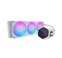 Cooler Master vodní chladič MasterLiquid Atmos II Pixel LED, 3x120mm, LGA1851, AM5, bílá