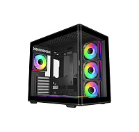 BAZAR - Cooler Master case Elite 600, ATX, Průhledná bočnice, 7x 120mm ARGB Fan, Černá - Poškozený obal (Komplet)