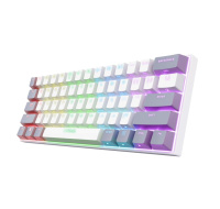 TRUST klávesnice GXT 873, Bezdrátová, bílá, US