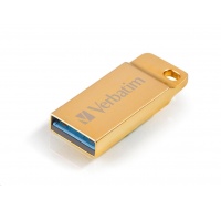 VERBATIM Flash Disk 32GB Metal Executive, USB 3.0, zlatá