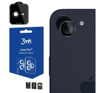 3mk Lens Protection Pro Black pro Apple iPhone 16E