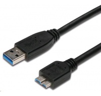 PREMIUMCORD Kabel USB 3.0 A - Micro B 0,5m, propojovací (M/M)