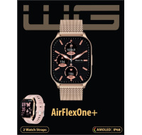 WG - Chytré hodinky WG AirFlexOne+ / smart watch / gold