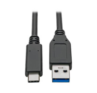 PremiumCord kabel USB-C - USB 3.0 A (USB 3.2 generation 2, 3A, 10Gbit/s) 0.5m