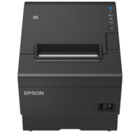 Epson TM-T88VII, USB, USB Host, poweredUSB, Ethernet, ePOS, white