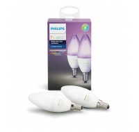 PHILIPS Hue White and Color Ambience, 2x žárovka svíčková 6,5W E14 B39 DIM