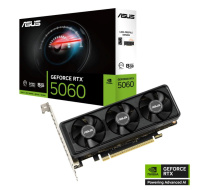 ASUS VGA NVIDIA GeForce RTX 5060 LP BRK 8GB, 8GB GDDR7, 1xDP, 2xHDMI