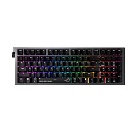 ASUS klávesnice ROG Strix Morph 96 WL, Mechanická, Bezdrátová, US, černá