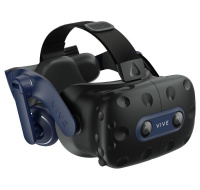 HTC Vive Pro 2 HMD brýle pro virtuální realitu, 2x 2448x2448px 5K rozlišení, 120Hz, FOV 120°, černá/modrá