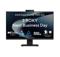 ASUS PC AiO ExpertCenter P4 (P470VAK-BPE048X), i7-13620H, 27" FHD, 32GB, 1TB SSD, UHD, W11 Pro, Black