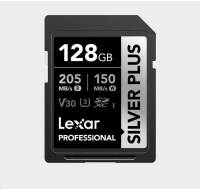 Lexar SDXC Professional SILVER Plus 1066x UHS-I/U3/A2/4K R205/W150 (V30) 128GB