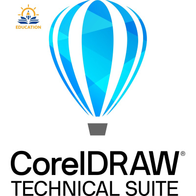 CorelDRAW Technical Suite 2026 3D CAD Education Perpetual License (incl. 1 Yr CorelSure Maintenance)(251+)