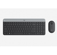 Logitech Wireless Desktop MK470, US, Graphite