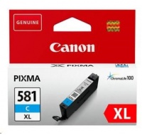 Canon CARTRIDGE PGI-580XL azurová pro PIXMA TS615x, TS625x, TS635x, TR7550, TS815x (519 str.)