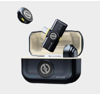 BAZAR - Hollyland Lark M2 USB-C - Wireless Lavalier Microphone with USB-CPlug (Duo,Shine Charcoal) - Po opravě (Komplet)