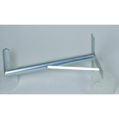 Držák antény na zeď, tvar T se vzpěrou, galvanický zinek, délka 50cm