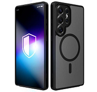 3mk ochranný kryt Misty MagCase Black pro Samsung Galaxy S25 Ultra