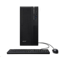 ACER PC Veriton VS2720G, i7-14700,16GB DDR4,512GB M.2 SSD,Wifi,DVD±RW,USB KB+mouse,W11P,300W,Black