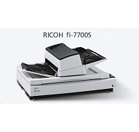 RICOH skener Fi-7700S SIMPLEX A3, color, SIMPLEX, 75ppm v barvě 300dpi, USB 3.1 , ADF 300 + ploché lože A3 (flatbed), Z: