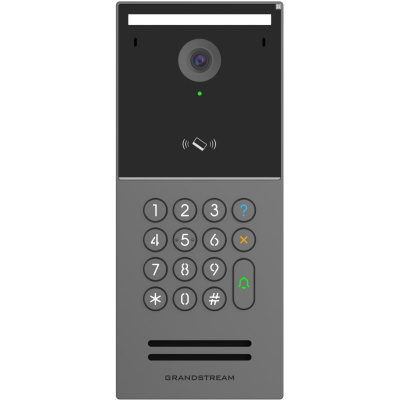 Grandstream GDS3725 dveřní video interkom, bluetooth, kamera 4Mpx, Poe, IP66, IK10, kov